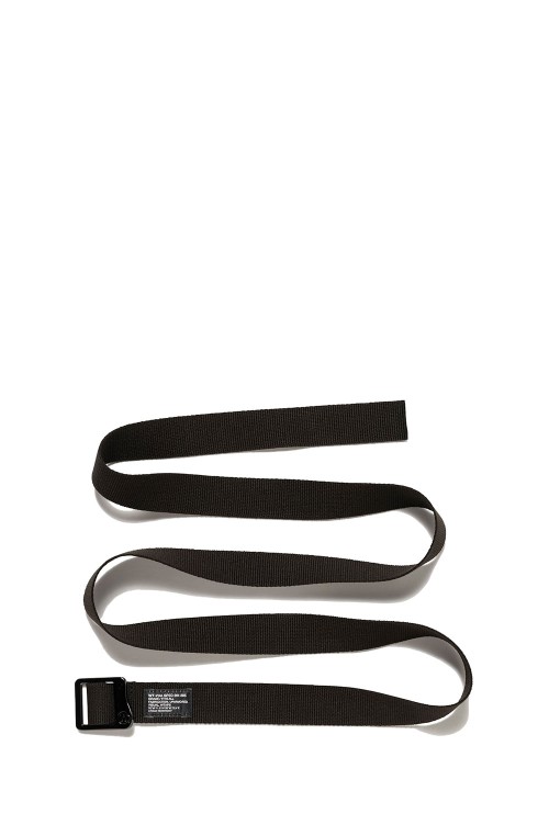 WEBBING / BELT / ACRYLIC / BLACK (252MYDT-AC03) | セレクトショップ