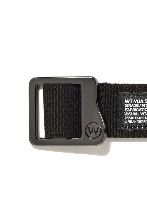 WTAPS ブラック ベルト 252MYDT-AC01 O2 WTAPS＞NETA / BELT