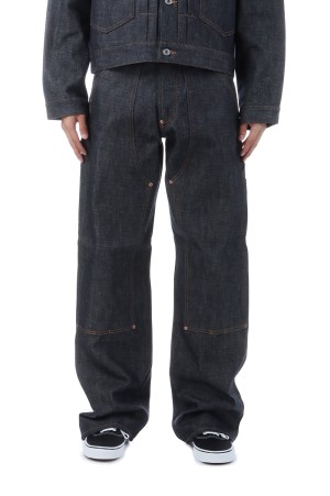 MODERN DENIM PANTS PAINTER - RIGID INDIGO (MODERN005)