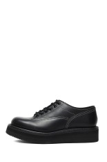 LINEMAN SHOES - BLACK/WHITESTITCH / STEER (FTC2534006)