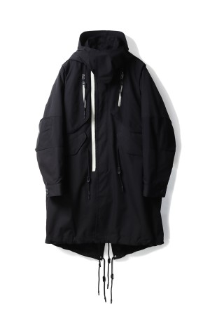 COAT,  TYPE P-001 - BLACK (PO-25011-O)