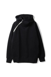 SWEAT SHIRTS, HOODED, TYPE P-001 - BLACK (PO-25018-O)