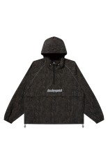 LOWERCASE LOGO PYTHON ANORAK - BLACK (BEPFW25OT02)