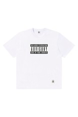 ADVISORY LABEL TEE - WHITE (BEPFW25TE03)