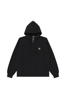 SMALL OG THERMAL ZIP HOODIE - BLACK (BEPFW25TP10)