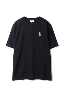DRESSED FOX COMFORT  TEE-SHIRT - BLACK (PM00121KJ7025)