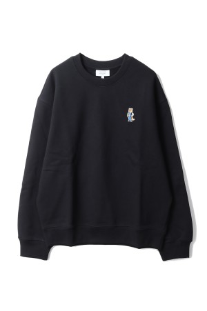 DRESSED FOX COMFORT SWEATSHIRT - BLACK (PM00310KM0341)
