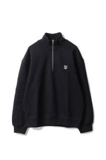 FOX HEAD COMFORT HALF ZIP SWEATSHIRT - BLACK (PM00305KM0341)