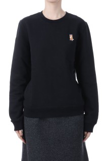 LADY FOX REGULAR SWEATSHIRT - BLACK (PW00320KM0340)