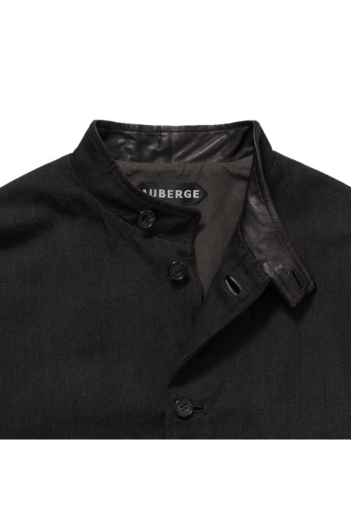 a*t様 AUBERGE GM MARINE AUBERGE/オーベルジュ LAURENCEローレンス デニムミリタリーパーカー