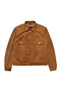 Sheep Suede Trucker JKT - CML (2509-8003)