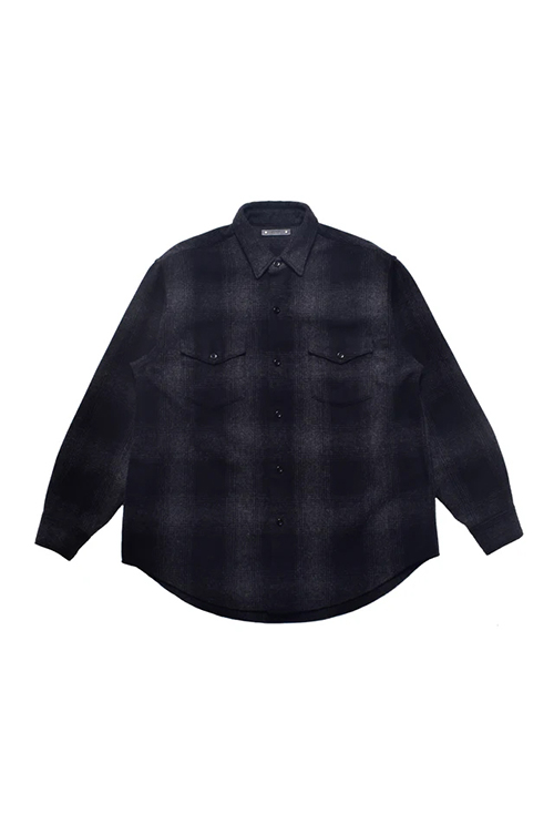 Wool Flannel Ombre Work SH - BLT (2510-5003) | セレクトショップ
