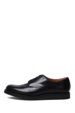Leather Officer Shoes - BLK (MGK-009)