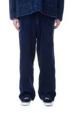 9W INDIGO CORDUROY TROUSERS - NAVY (GL42582)