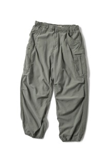 LIGHT BACKSATIN EASY CARGO PANTS - OLIVE (GL42578)