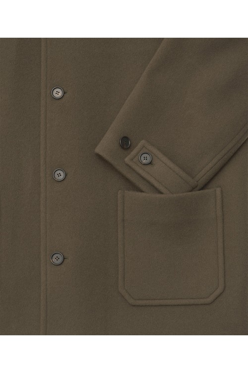 Maverick Car Coat - Olive (AOEFCT006) | セレクトショップ