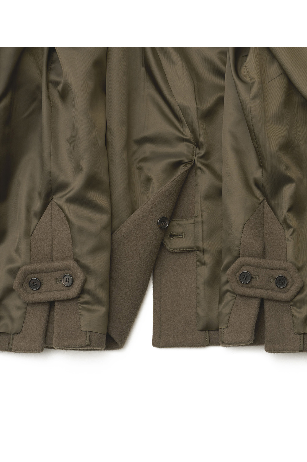 Maverick Car Coat - Olive (AOEFCT006) | セレクトショップ