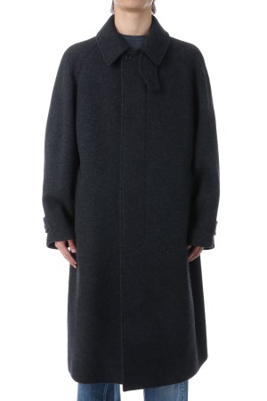 Legacy Balmacaan Coat - Black (AOEFCT003) | セレクトショップ