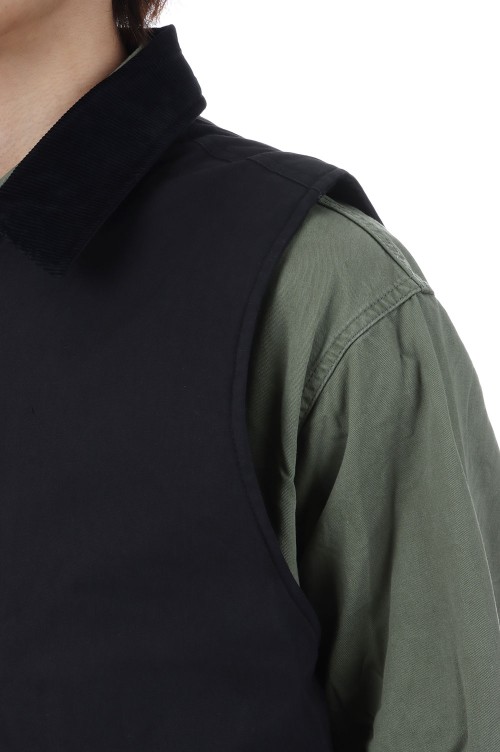 SUPERIOR WORK VEST - BLACK (CLG-JK 025-015) | セレクトショップ