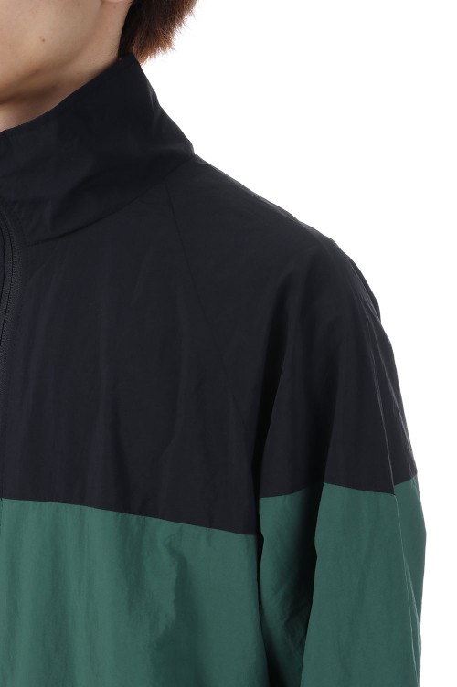 TRACK ZIP JACKET - GREEN - BLACK (CLG-JK 025-017) | セレクト