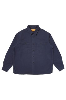 SNAKING LOGO WORK SHIRT - NAVY (CLG-SH 025-012)