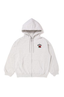 ROSE ZIP HOODIE - GRAY (CLG-SW 025-015)