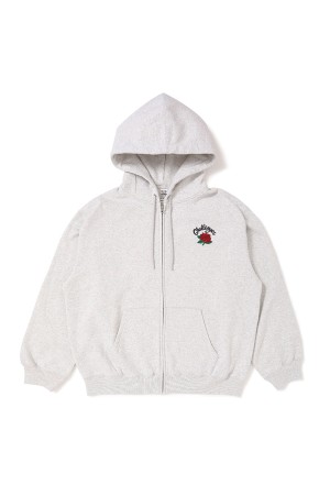ROSE ZIP HOODIE - GRAY (CLG-SW 025-015)