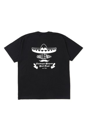 SOMBRERO TEE - BLACK (CLG-TS 025-020)