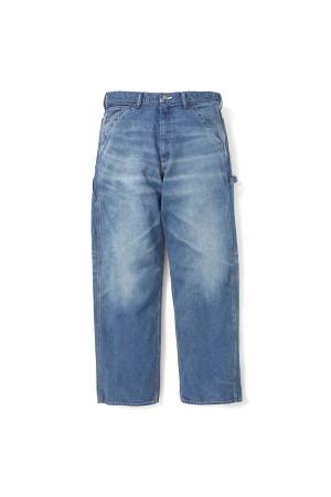 WASHED PAINTER PANTS - WASHED INDIGO (CLG-PT 025-011)