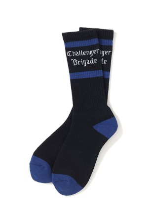 CLASSIC LOGO SOCKS  - BLACK (CLG-AC 025-048)