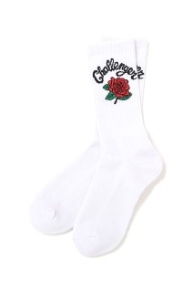 ROSE SOCKS - WHITE (CLG-AC 025-049)
