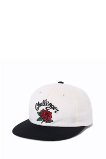 CLASSIC ROSE CAP - WHITE-BLACK  (CLG-AC 025-054)