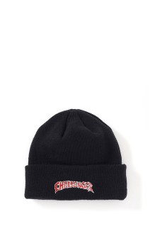 CRASH LOGO KNIT CAP - BLACK (CLG-AC 025-055)