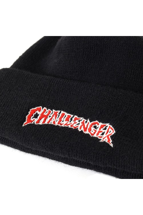 CRASH LOGO KNIT CAP - BLACK (CLG-AC 025-055) | セレクトショップ