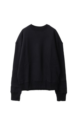 Cotton Brushed Sweat - BLACK (12520621)