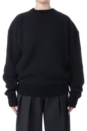 Cotton Brushed Sweat - BLACK (12520621)