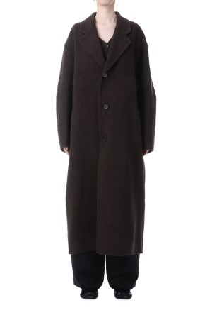 Wool Over Coat - DARK BROWN (12520006)