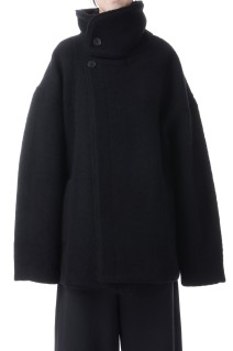 Standcollar Boucle Jacket - BLACK (12520002)