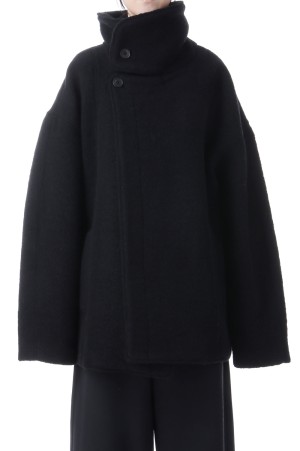 Standcollar Boucle Jacket - BLACK (12520002)