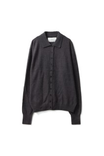Raccoon Knit Cardigan - GRAY (12520522)