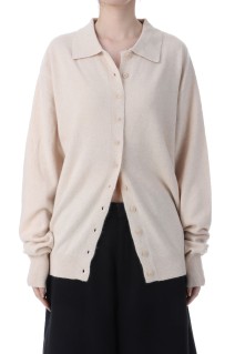 Raccoon Knit Cardigan - GRAY (12520522)