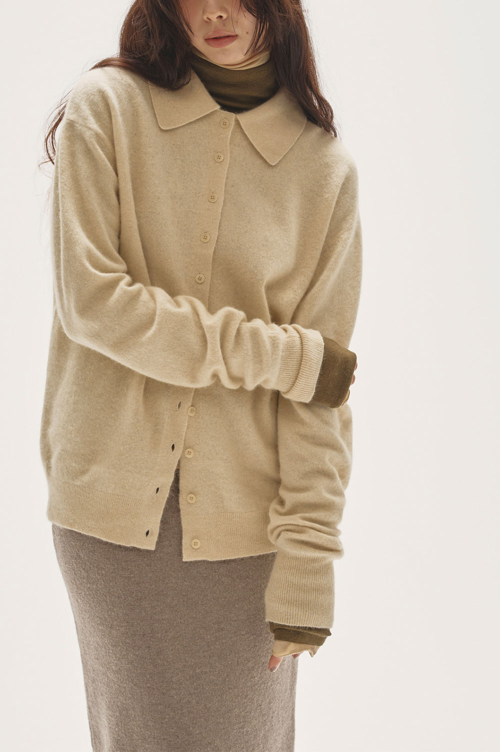 Raccoon Knit Cardigan - CREAM (12520522) | セレクトショップ