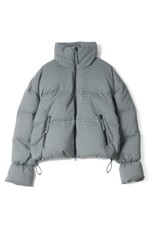 Check Down Jacket - MINT (12520008)