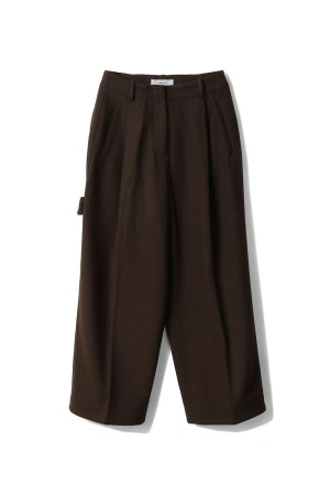 Wool Painter Pants - BROWN (12520717)