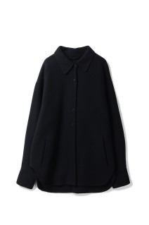 Wool Shirts Jacket - BLACK (12520415)