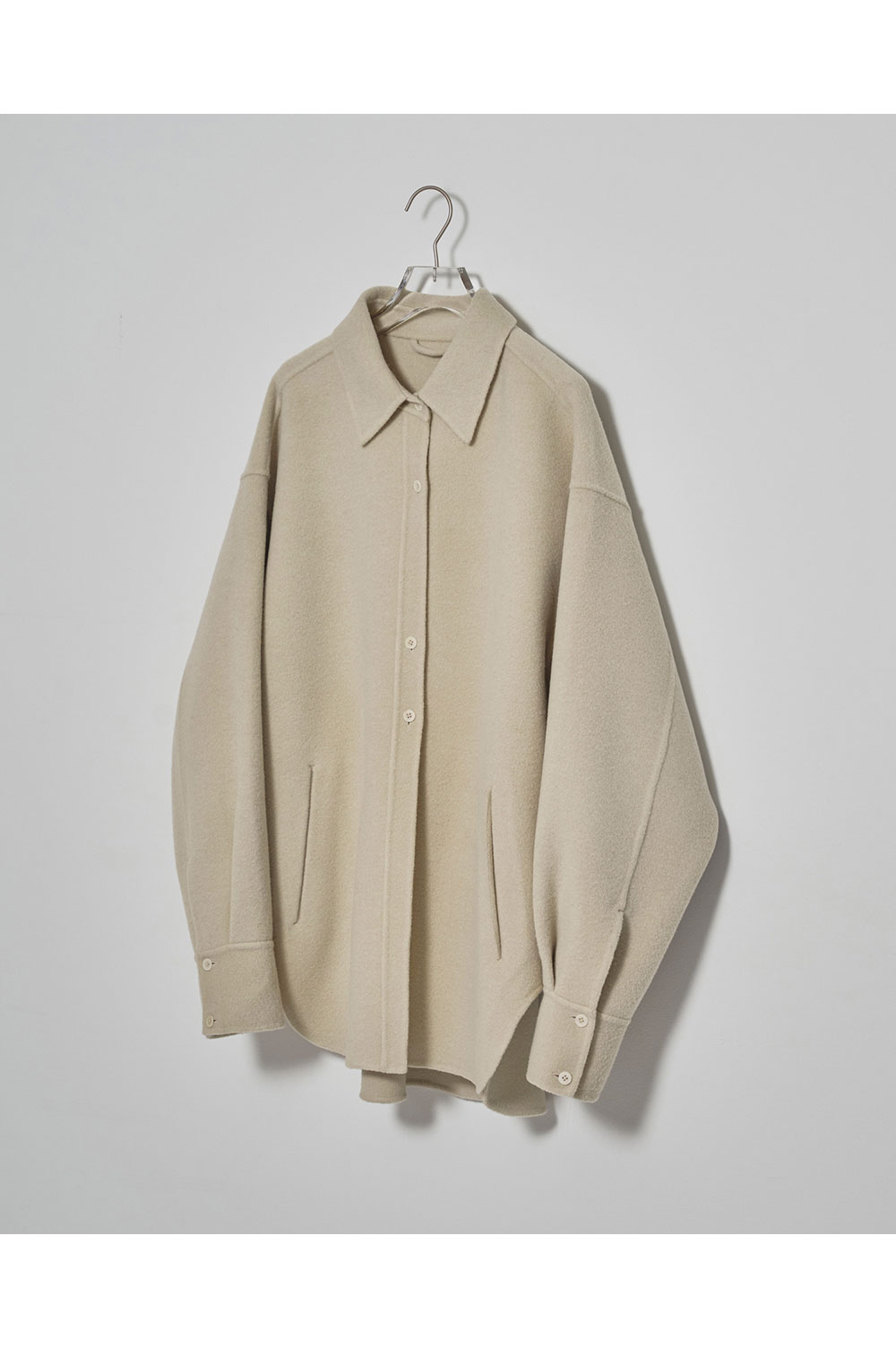 Wool Shirts Jacket - SAGE (12520415) | セレクトショップ