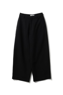 Wide Cocoon Trousers - BLACK (12520722)