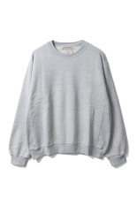 SP Finished Crew-Neck Sweat New Fit - HEATHER GRAY (RN29373159)