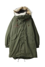 C/Ny Oxford Full-setted M-65 Coat - KHAKI (RN29373015)