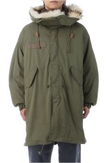 C/Ny Oxford Full-setted M-65 Coat - KHAKI (RN29373015)